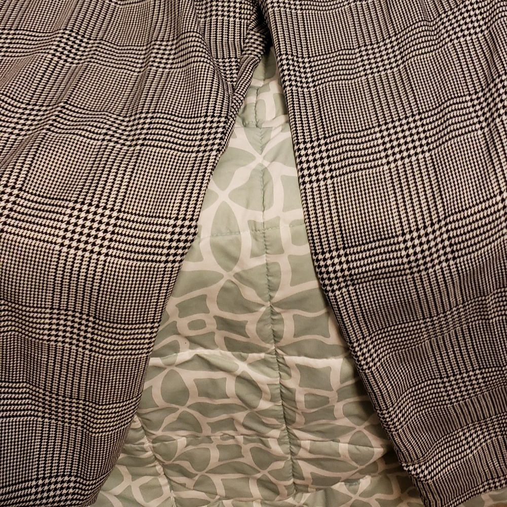 Hounds tooth wide leg pants